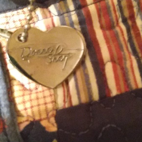 Vtg Boho Hippie Patchwork Americana Donna Sharp Hand Bag Cottagecore Purse - Picture 6 of 8